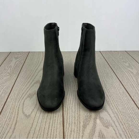 Style & Co Women's Orleyy Zip Dress Booties 8M Dark Grey MC - Picture 2 of 9